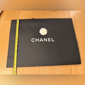 CHANEL Black and White shopping bag